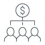 Icon for Collaboration and Teamwork within our Core Values